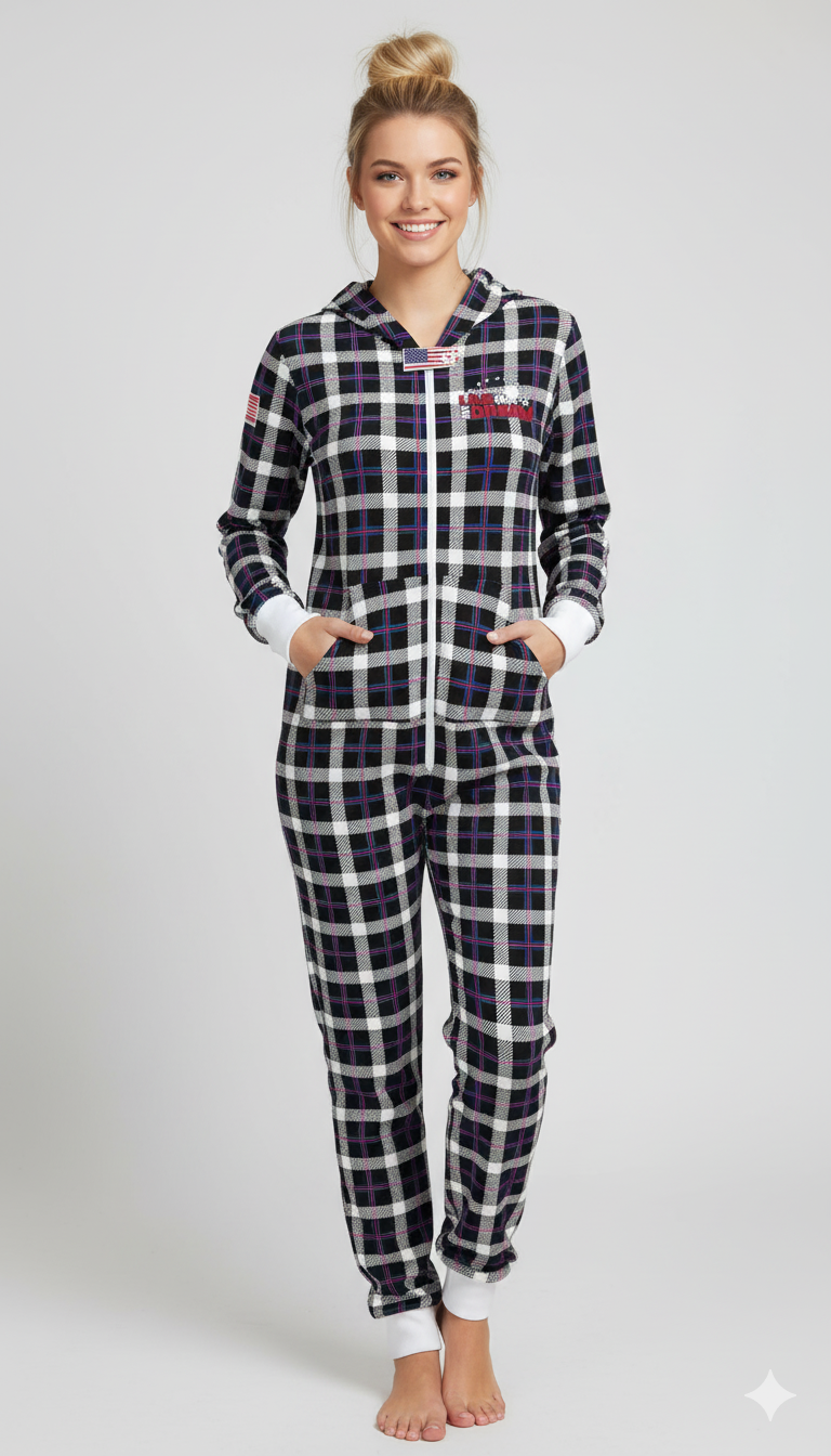 Team USA Plaid Onesies (Women's)