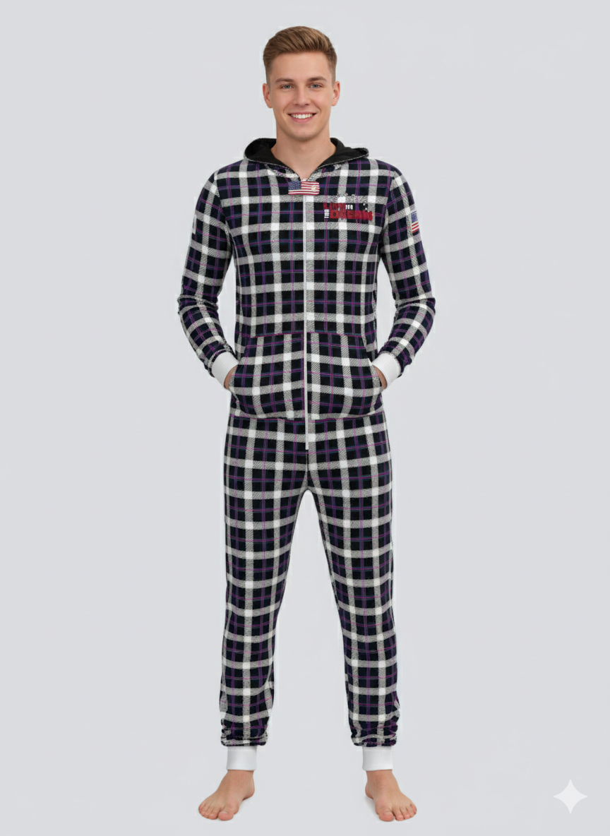 Team USA Plaid Onesies (Men's)