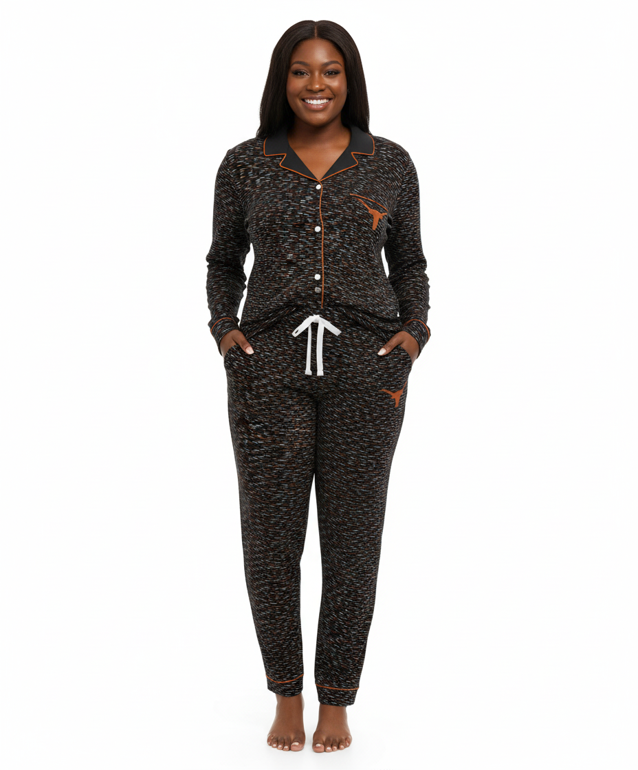 University of Texas Inspirational Button Down Long Sleeve Tops (Unisex)