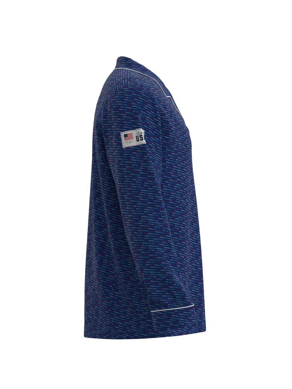 Inspirational Team USA Button Down Long Sleeve Tops (Men's)