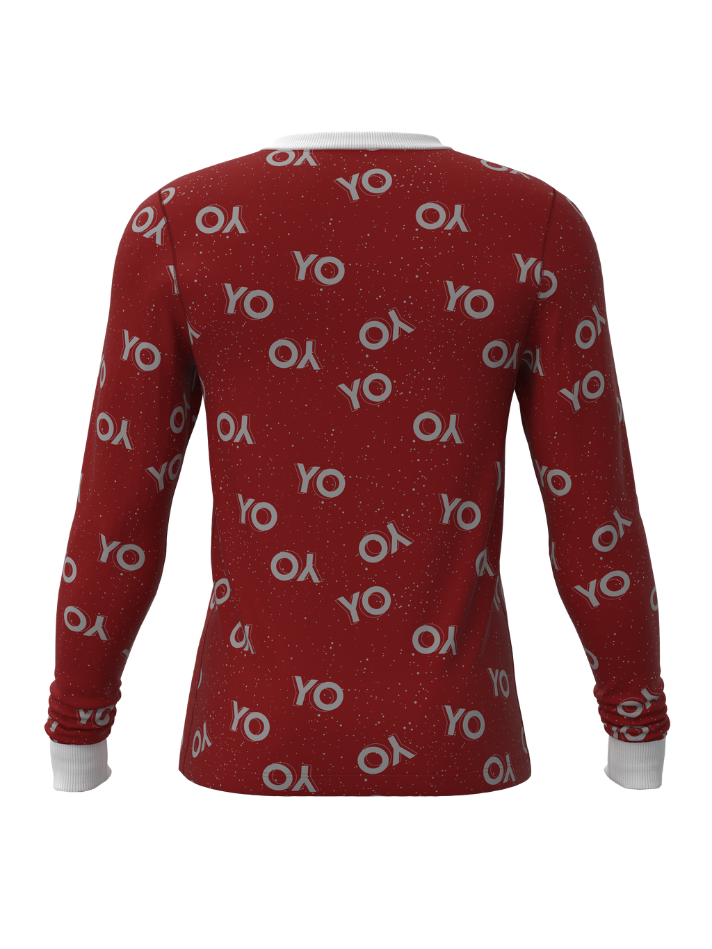 Christmas Black Santa Top (Men's)