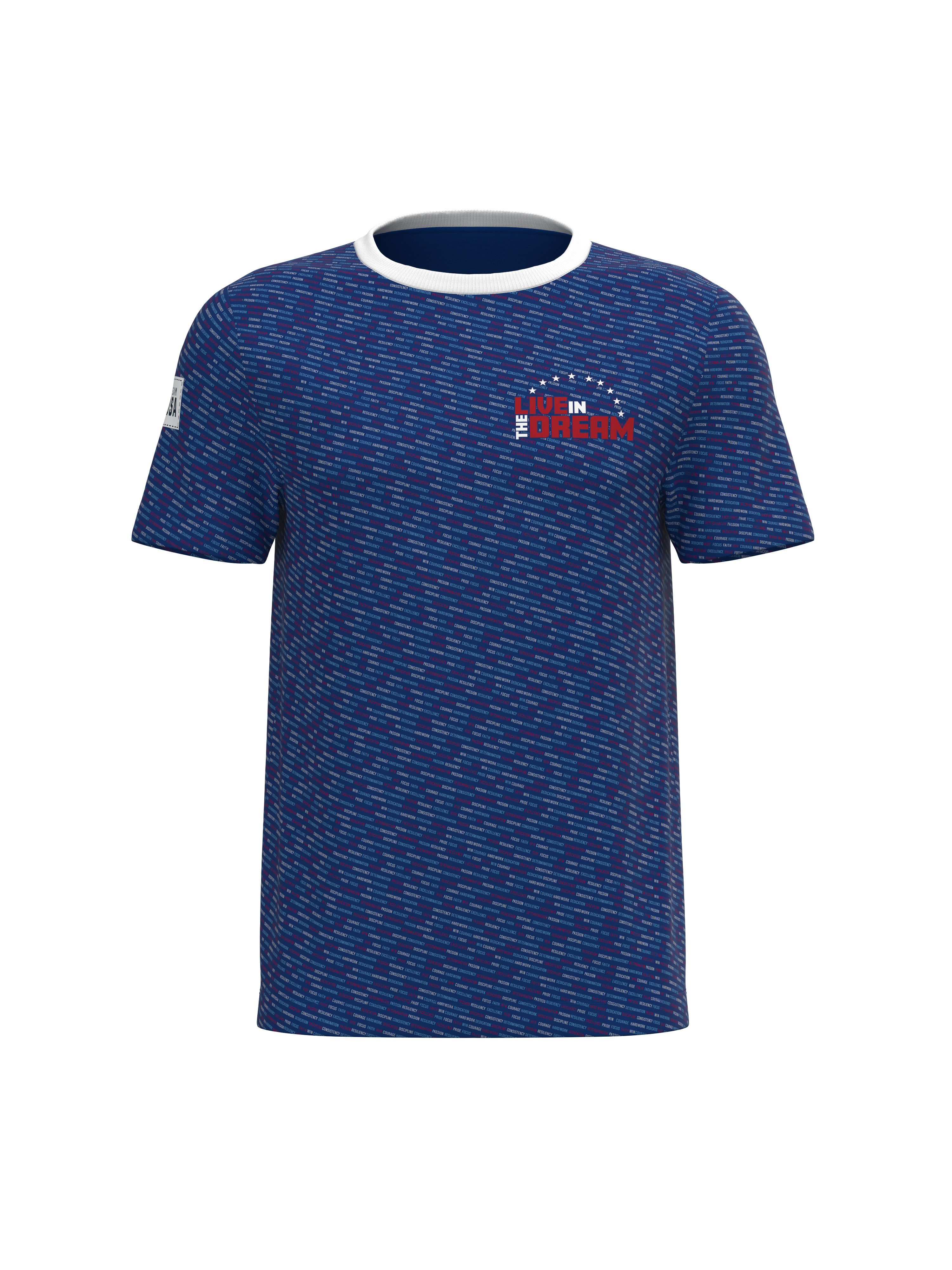 Inspirational TEAM USA Short Sleeve Tops (Men's)
