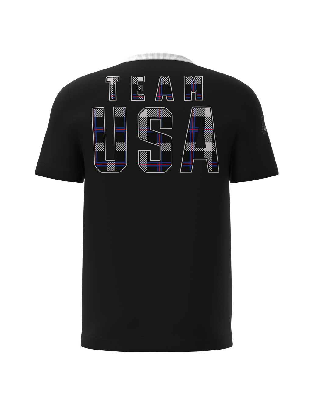 Team USA Plaid Short Sleeve Tops (Men's)