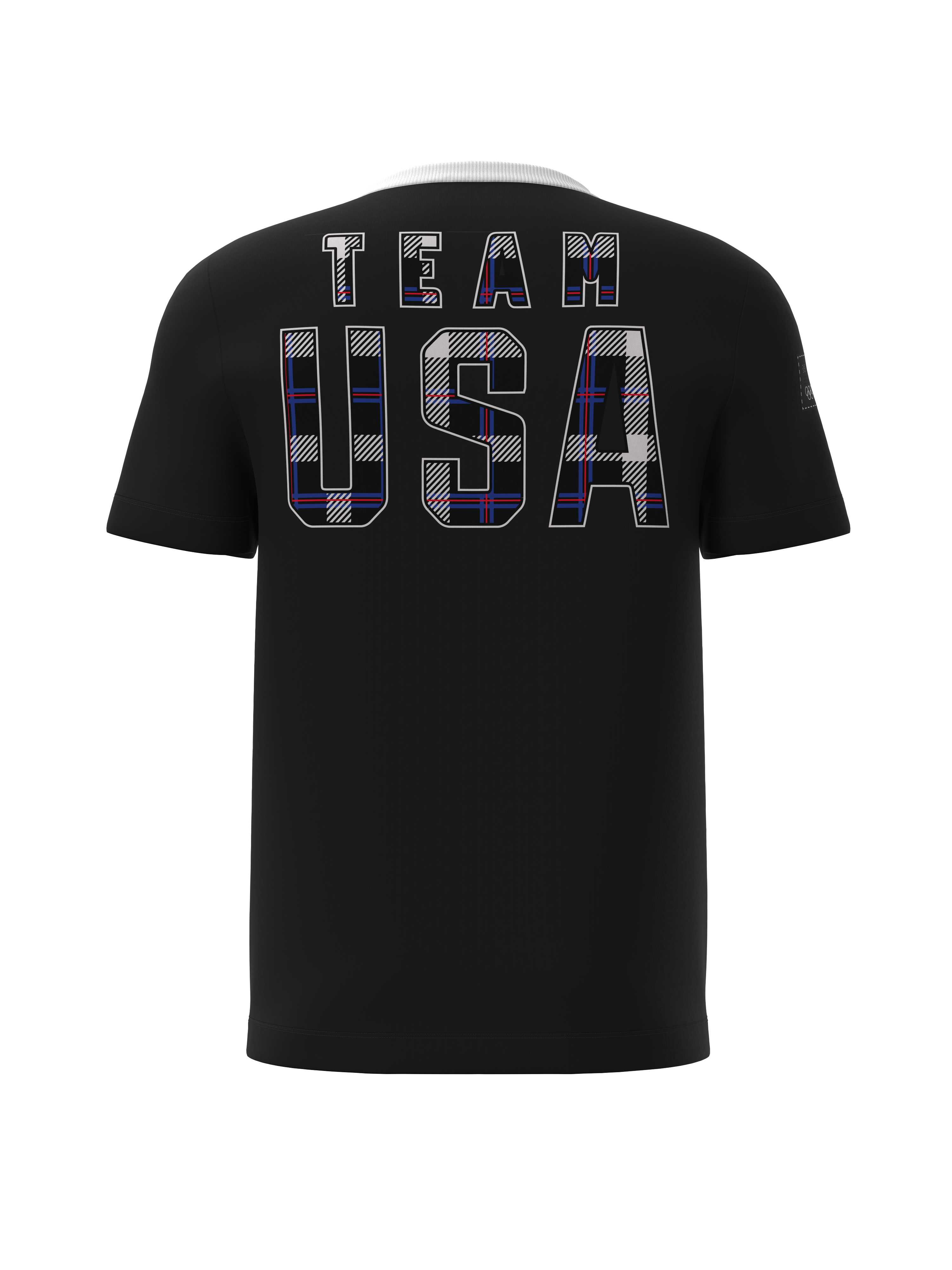 Team USA Plaid Short Sleeve Tops (Men's)