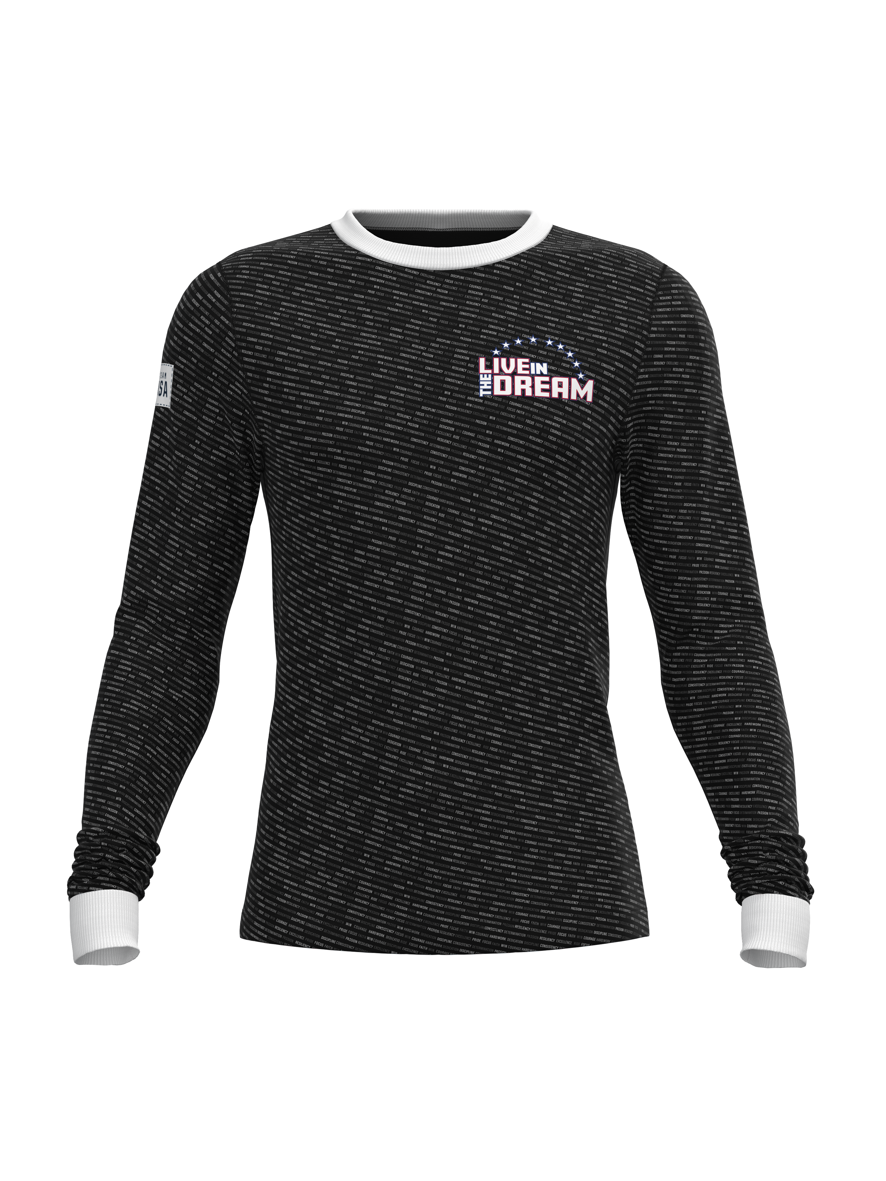 Inspirational Team USA Long Sleeve Tops (Men's)