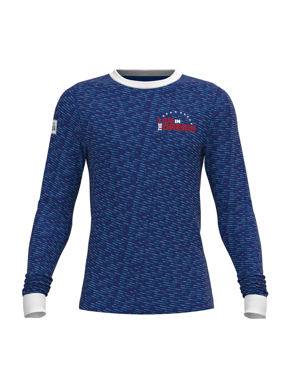 Inspirational Team USA Long Sleeve Tops (Men's)