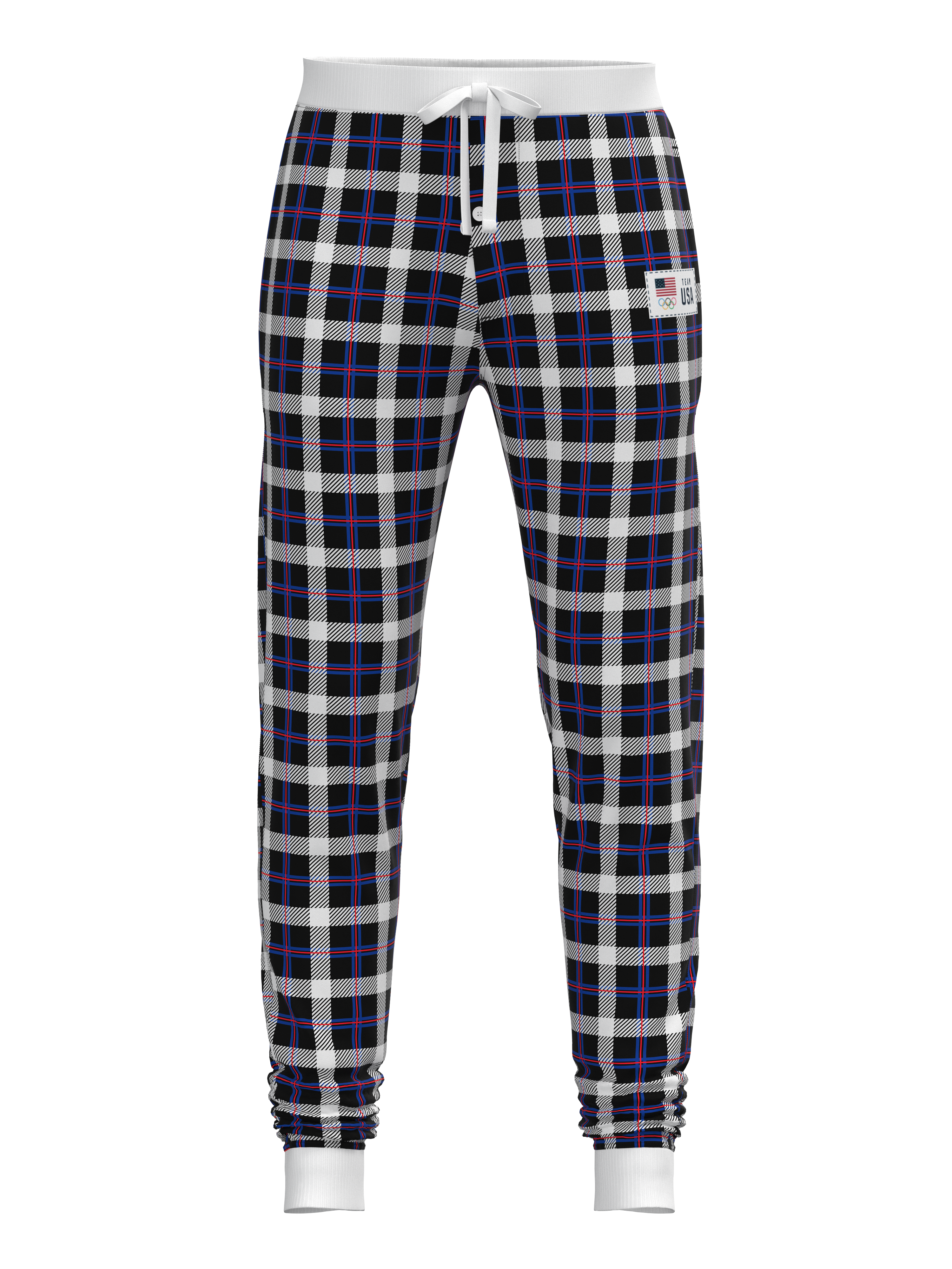Team USA Plaid Joggers (Men's)