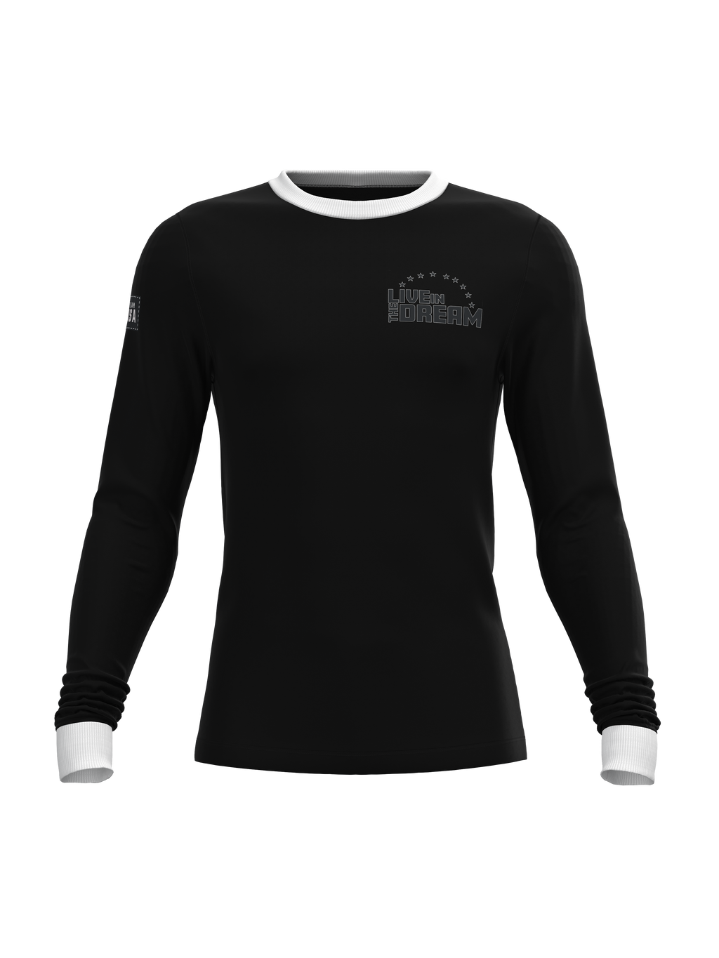 Team USA Plaid Long Sleeve Tops (Men's)