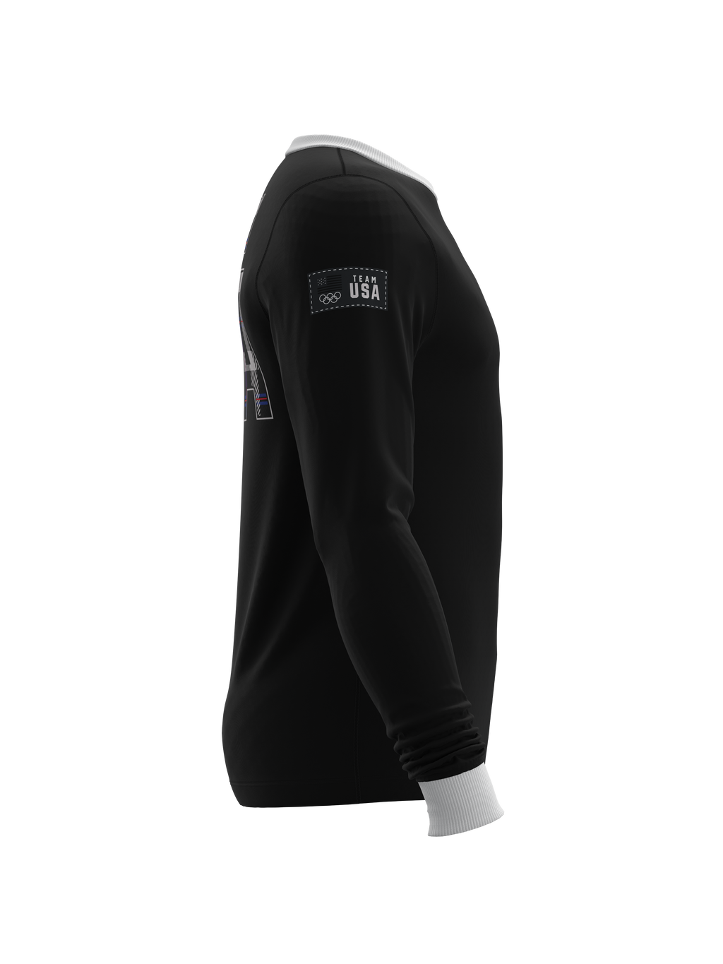 Team USA Plaid Long Sleeve Tops (Men's)