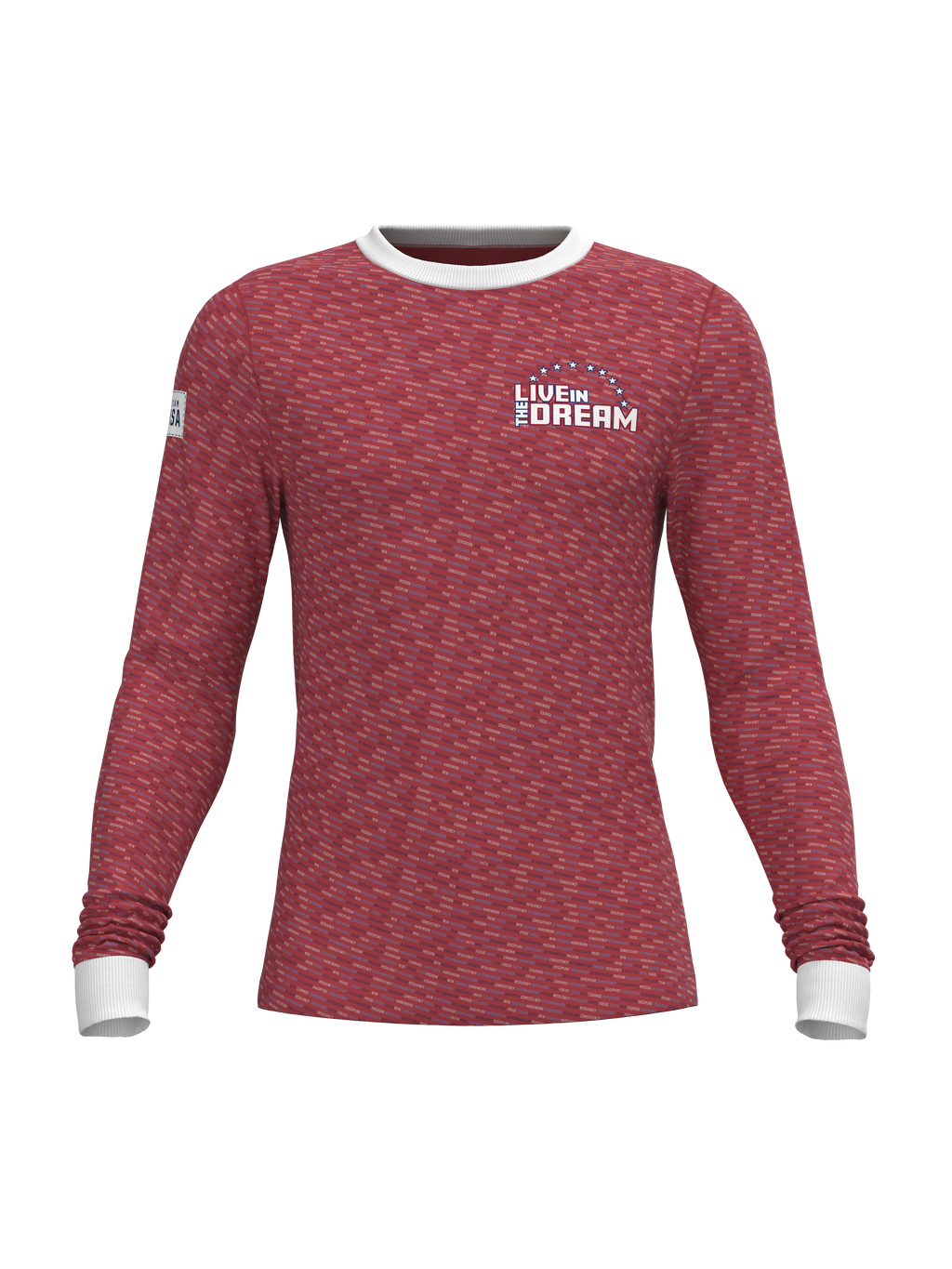 Inspirational Team USA Long Sleeve Tops (Men's)