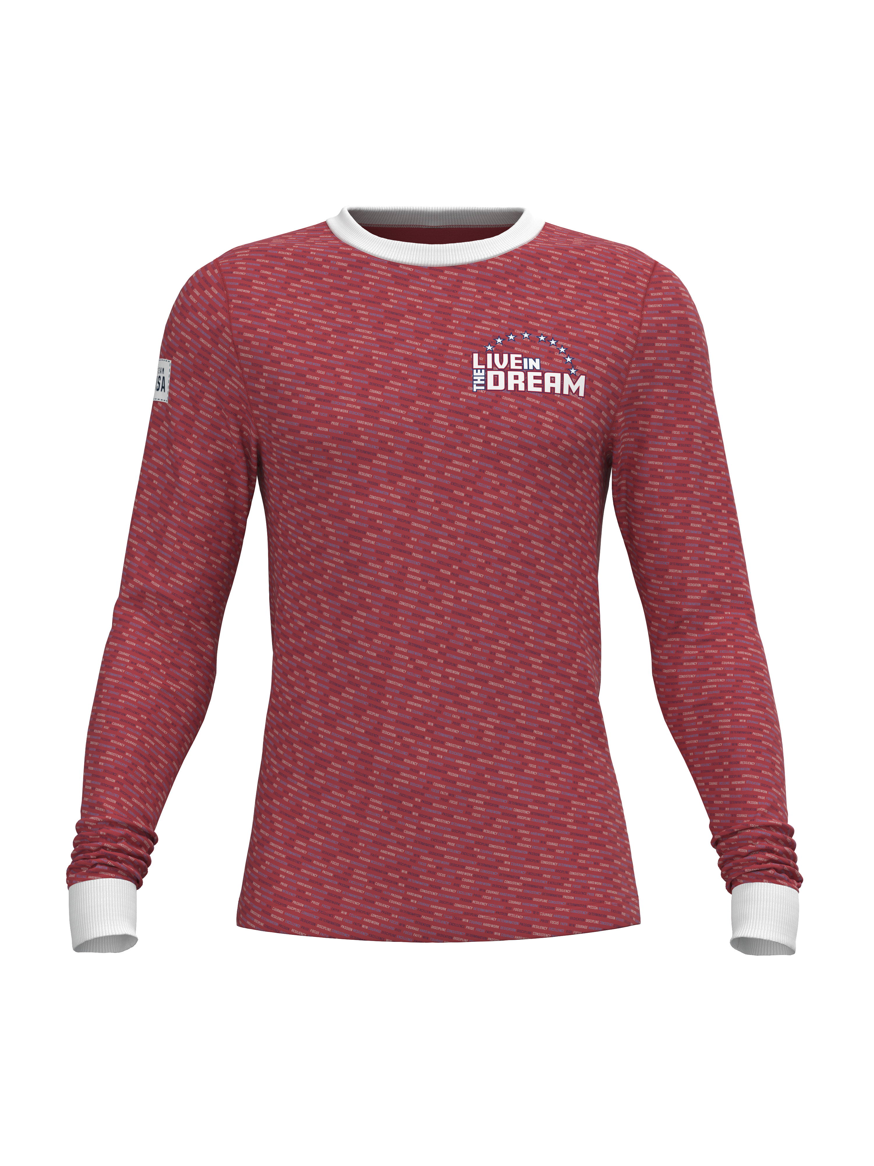 Inspirational Team USA Long Sleeve Tops (Men's)