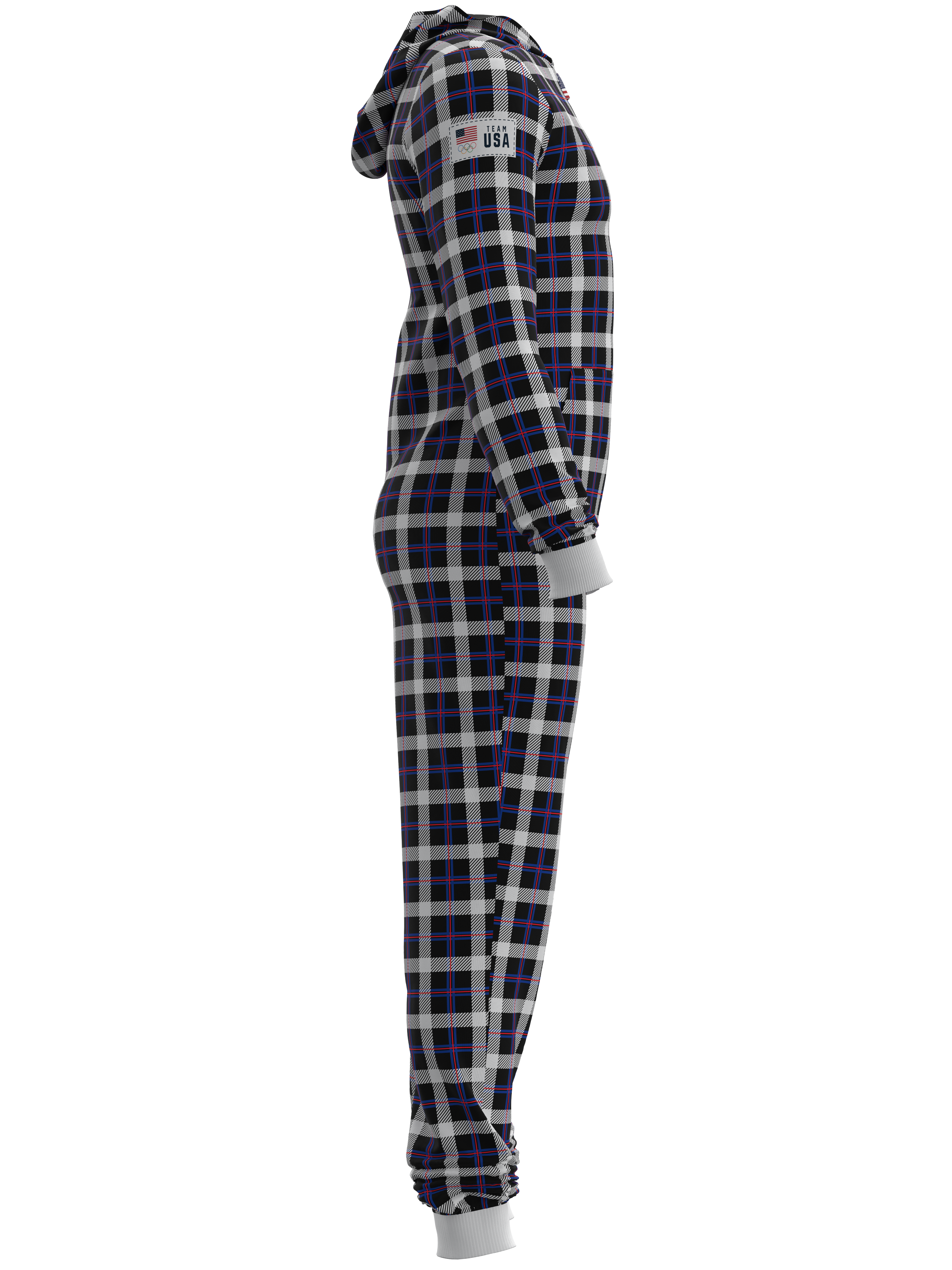 Team USA Plaid Onesies (Men's)