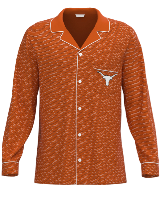 University of Texas Inspirational Button Down Long Sleeve Tops (Unisex)