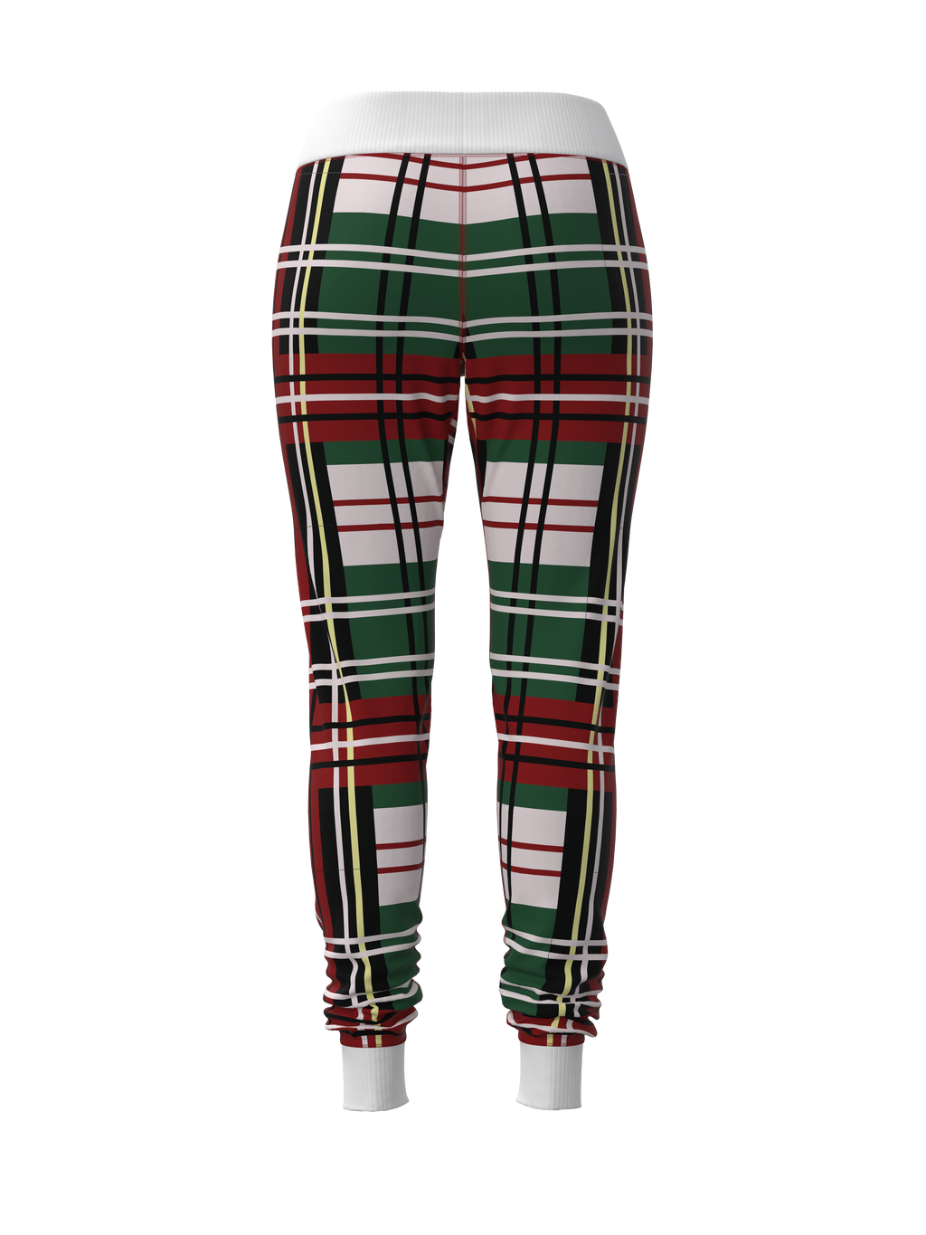 Christmas Bold Plaid Jogger Pants (Women's)