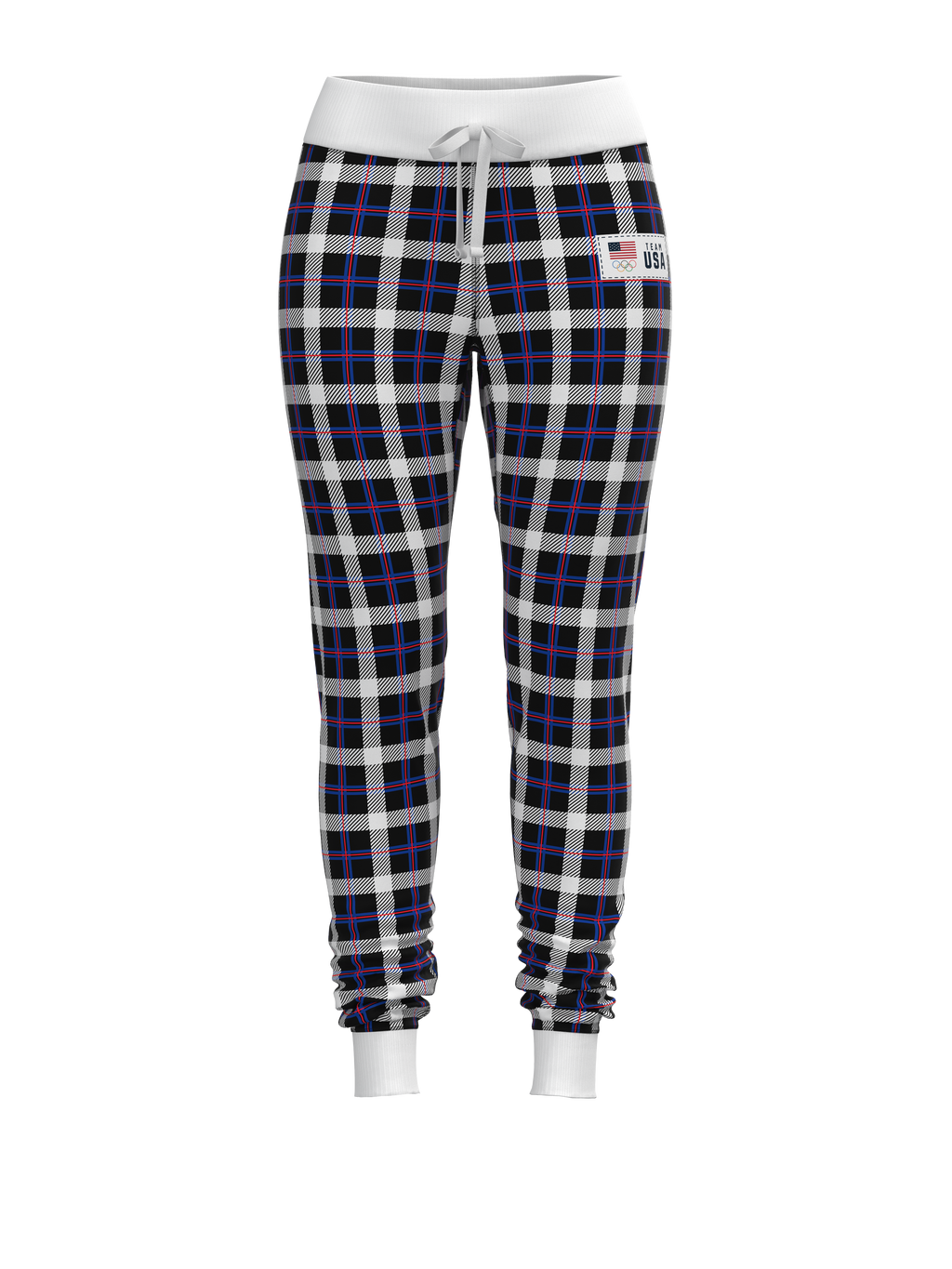Team USA Plaid Joggers (Women's)